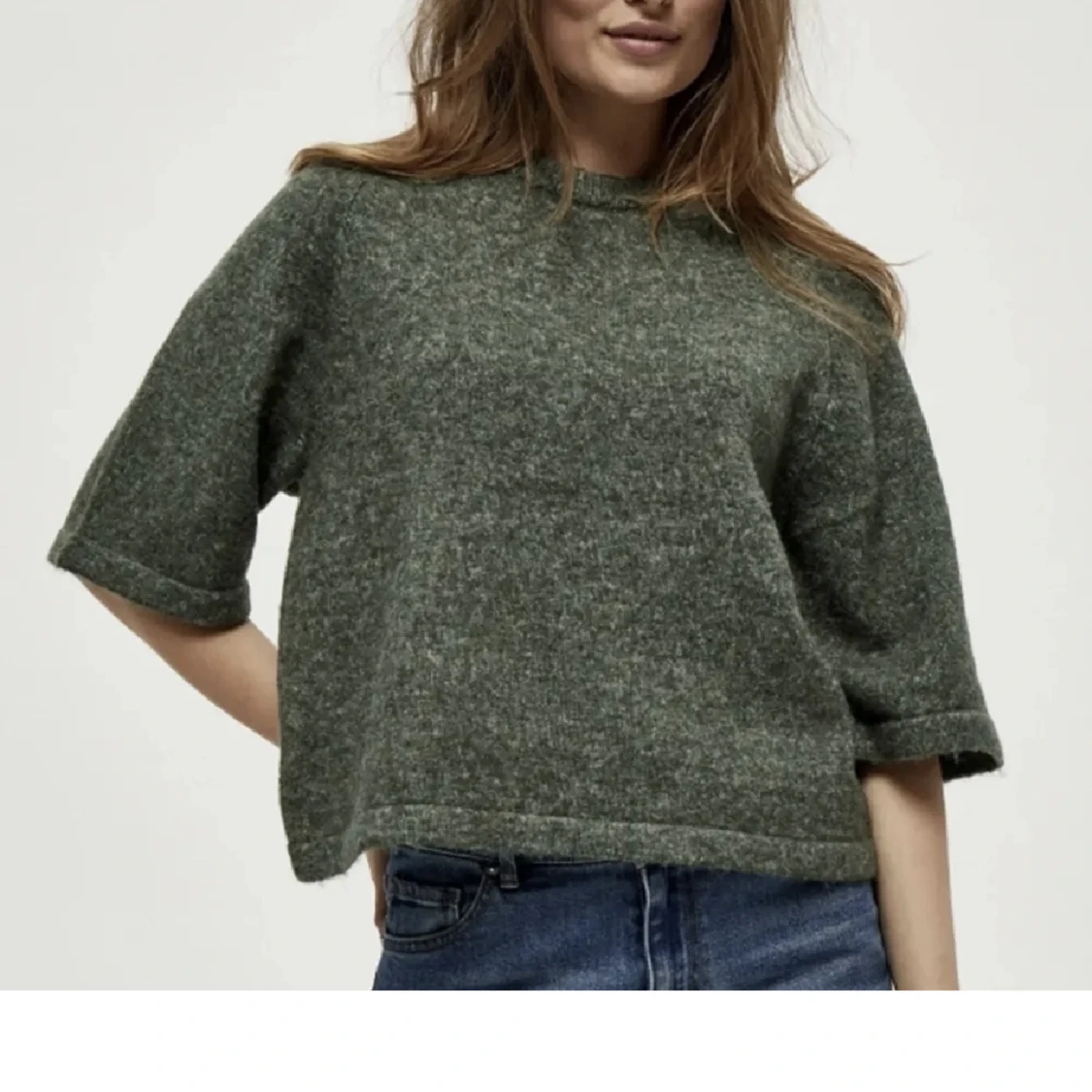 Stickad T-shirt  - 91