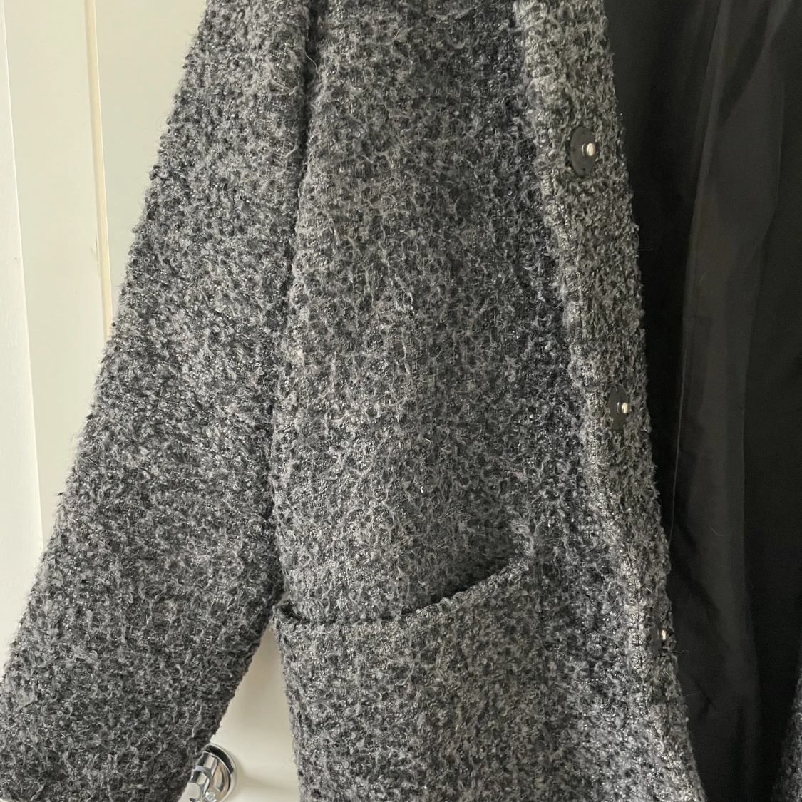 Grå/svart Kappa - 91