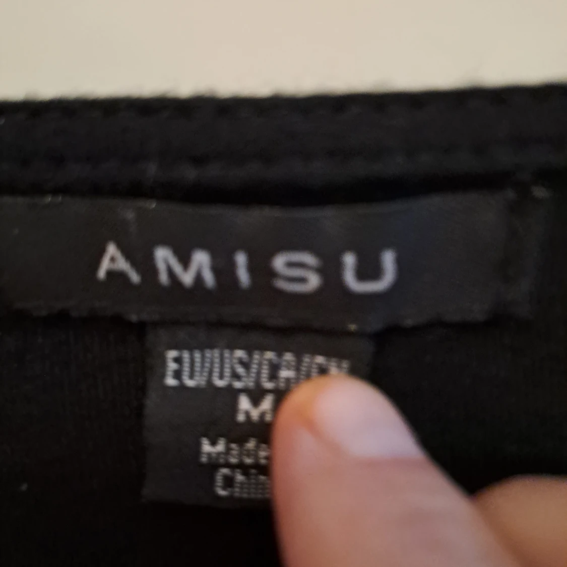 Snygg höst topp i spetsmaterial med 3/4 ärm - 90