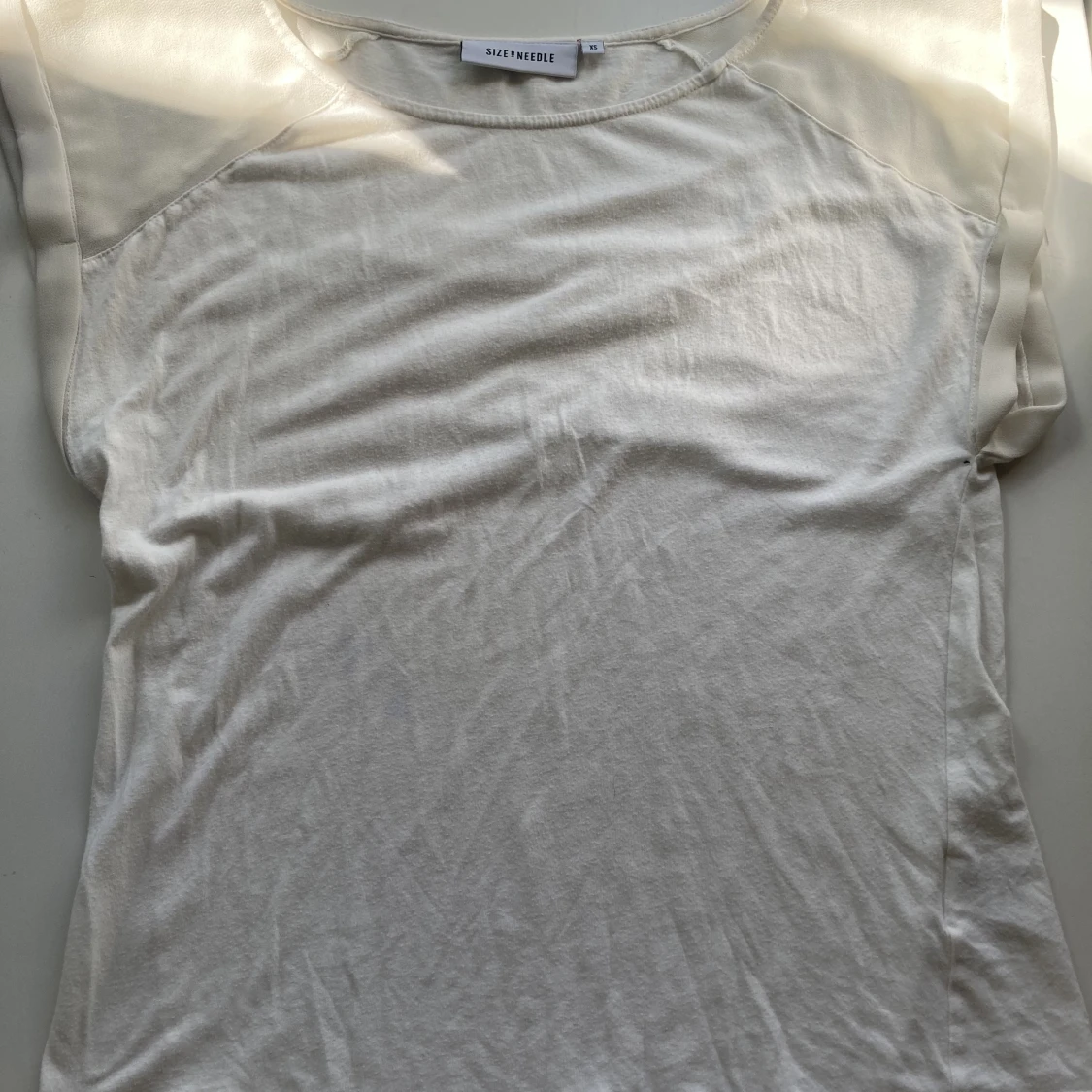 Vit Stockholms blus - 91