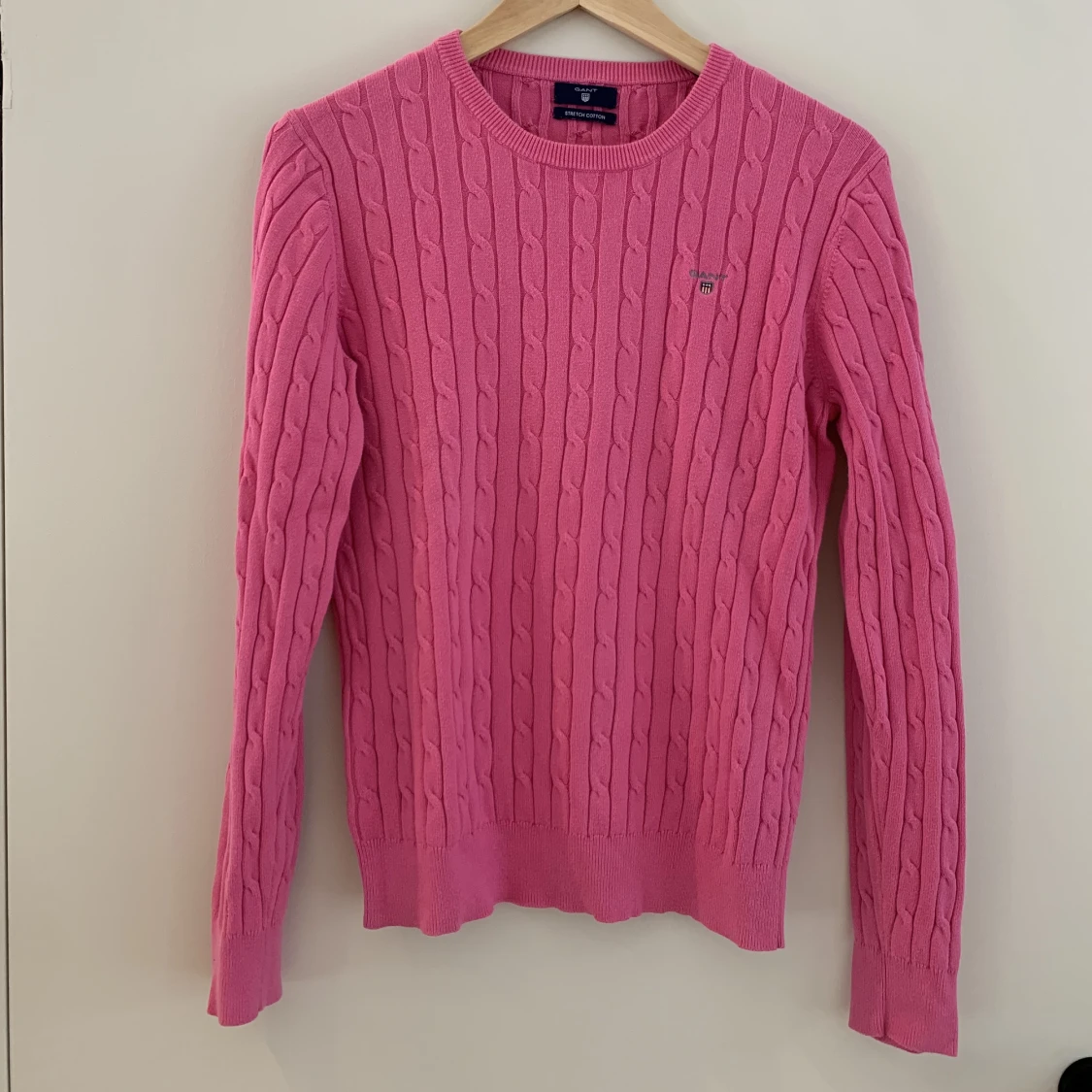 Kabelstickad Gant tröja