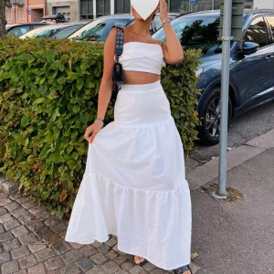 Vit set - Ett vitt sommarset! Storlek S, använd få gånger🤍