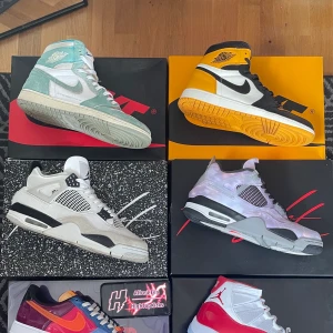 Jordan, yeezy, air force - INTRESSE KOLL!, Ops kolla sista bilden för själva beskrivningen till alla skor   Dm om du har några frågor