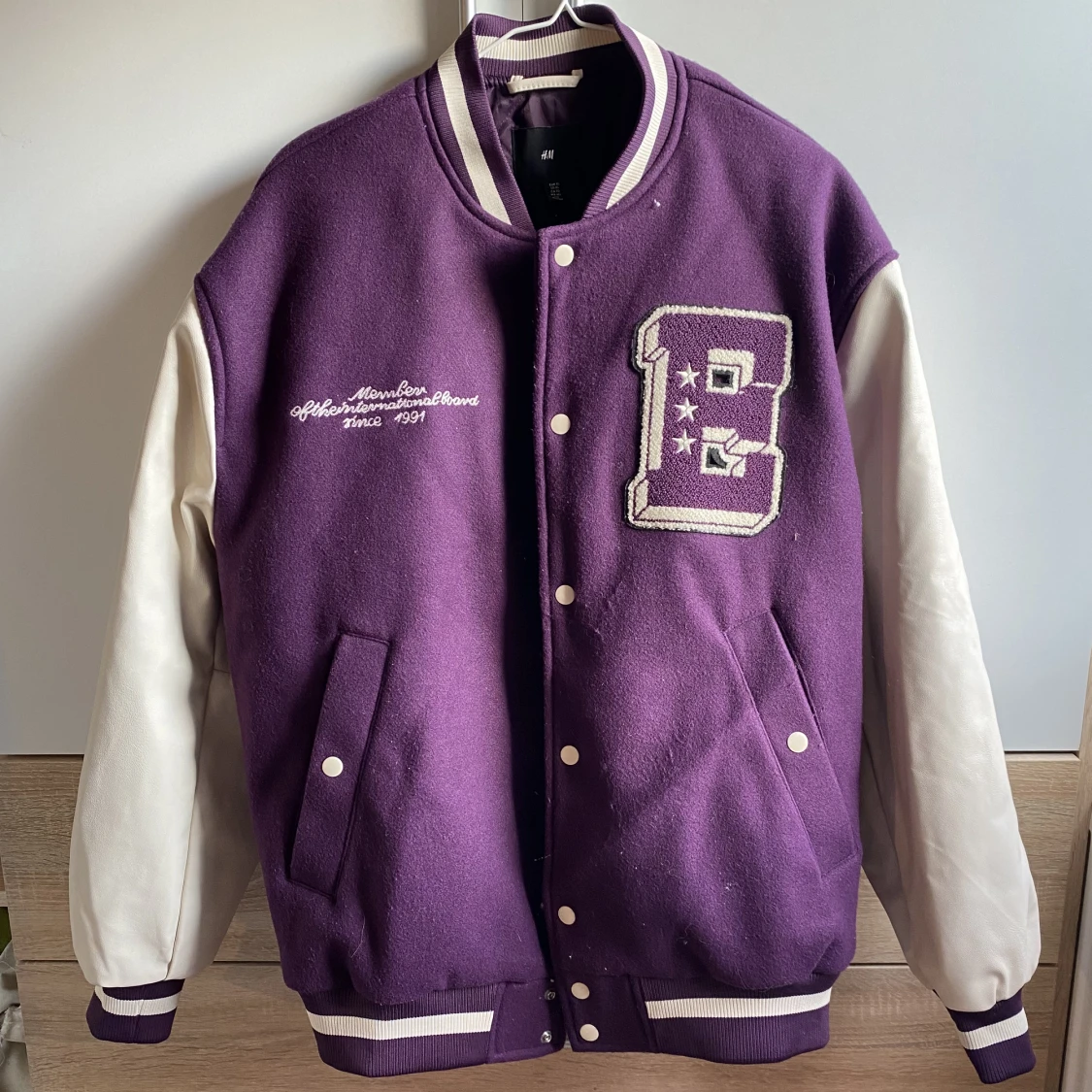 Jättefin baseball jacka