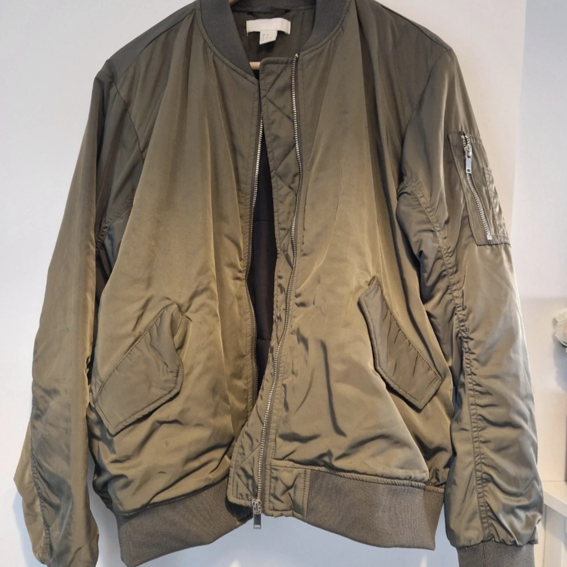 Grön Bomberjacka stl 38