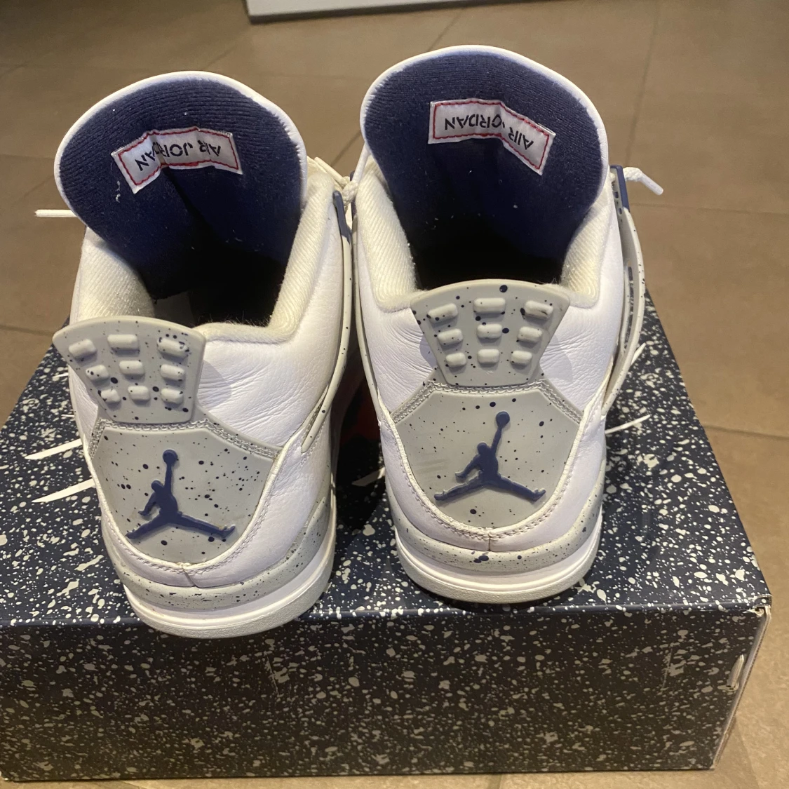 Jordan 4 navy - 1