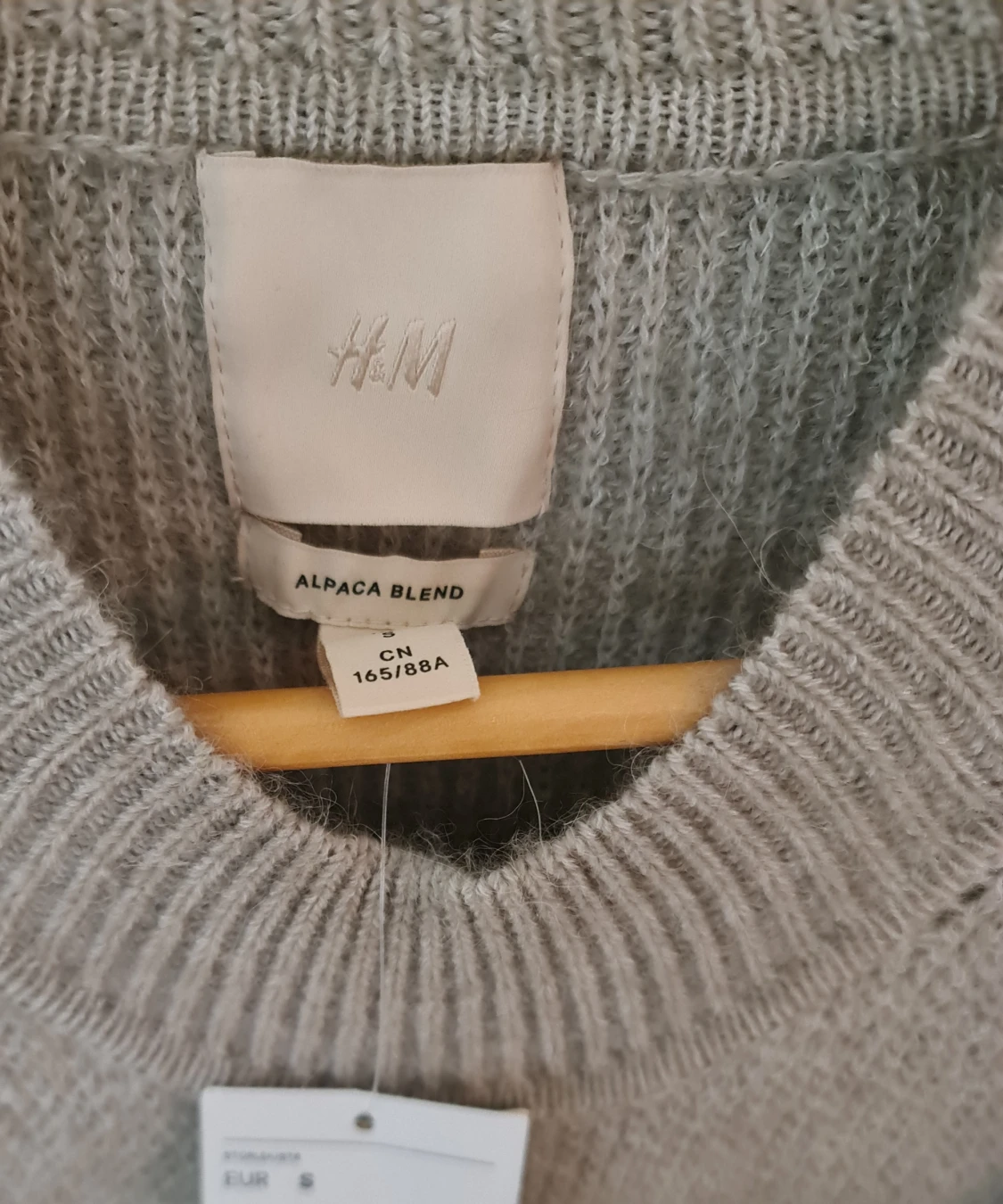 Stickad tröja H&M ull figursydd - 91