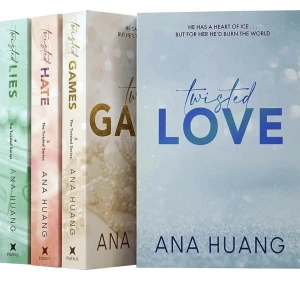 Twisted book serie - All of the four books from twisted serie!🙌🏽🫶🏽🫶🏽