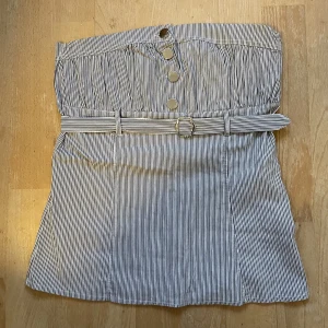 randig tubtop - tumtopp med spänne! passar xs-s