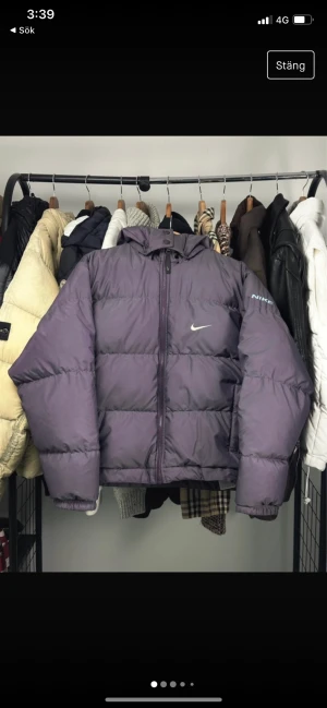 nike jacka - vintage nike puffer jacka, unik från 90 talet! värde ca 3000
