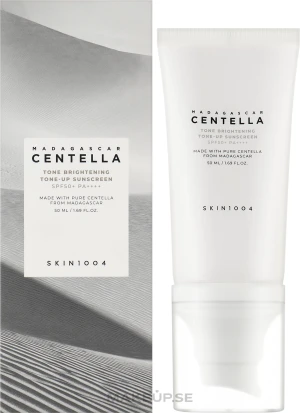 Tone up suncreen solkräm skin1004 50ml - Använd 1-2 ggr , mycket kvar 