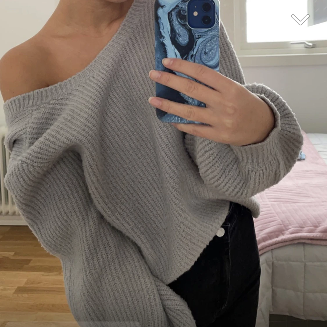 Linn Ahlborg x NAKD stickad tröja  - 90