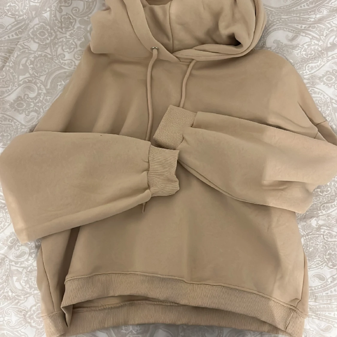 Beige hoddie