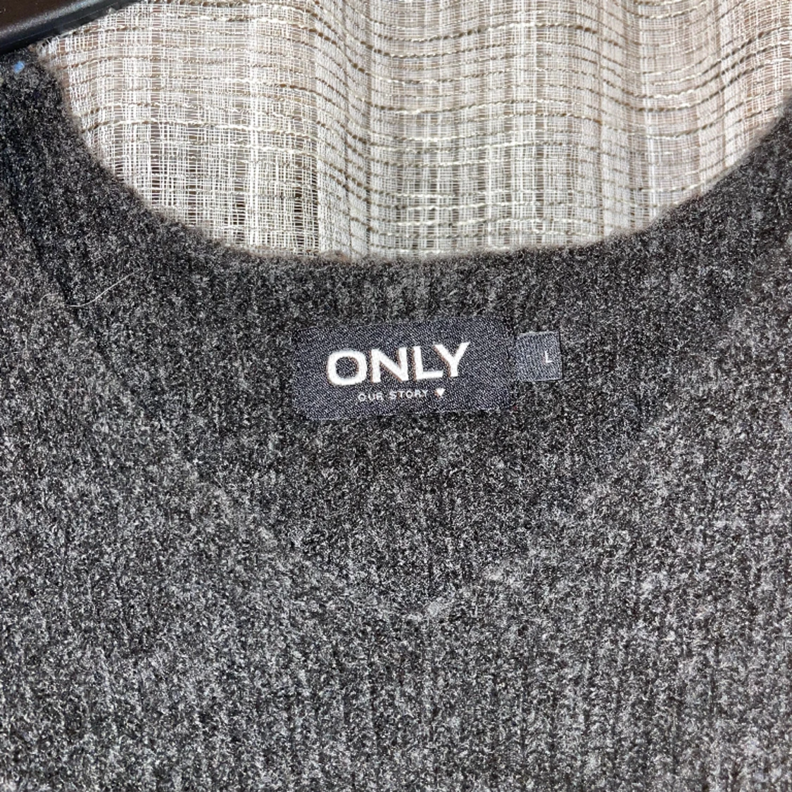 Stickad Tröja Grå - 91