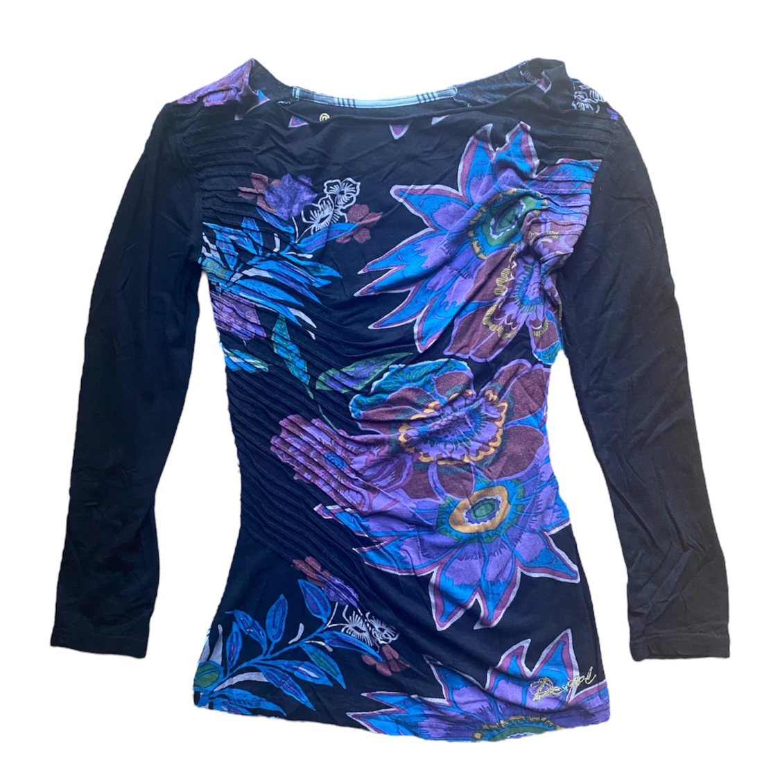 y2k print tröja desingual