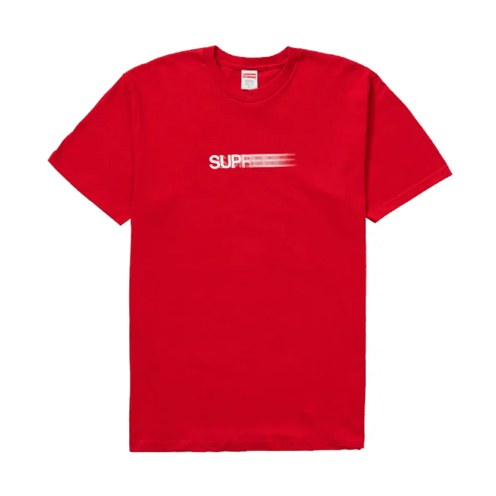 SUPREME MOTION LOGO T-shiit från SS20! Fortfarande inplastad och säljes till 50% av inköpspris (digitalt kvitto kan skrivas ut). T-shirts.