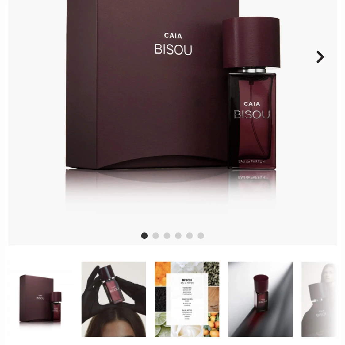 Bisou parfym från caia - 90