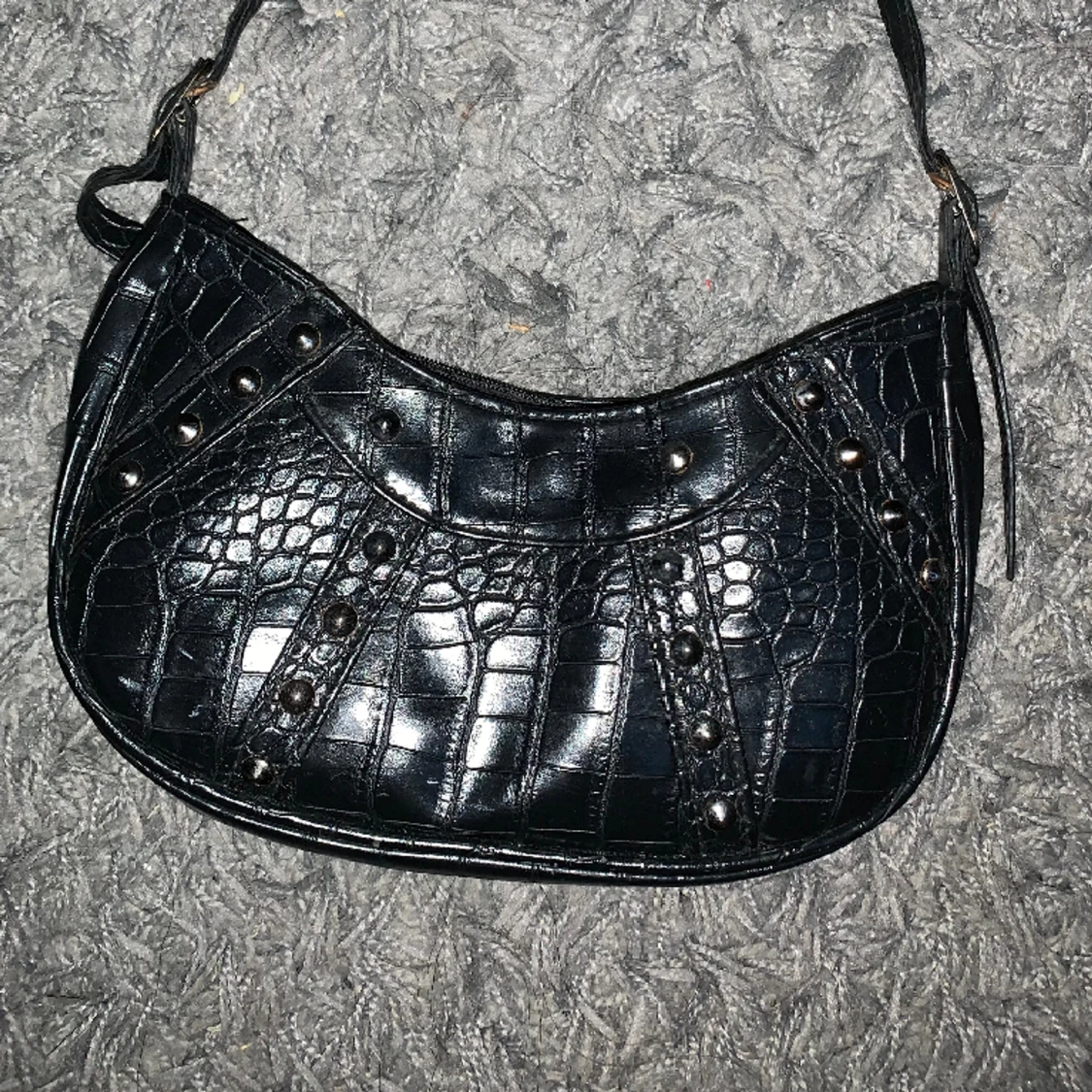 Svart y2k handväska