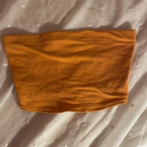 Orange tubtopp - Orange kort tubtopp 🧡