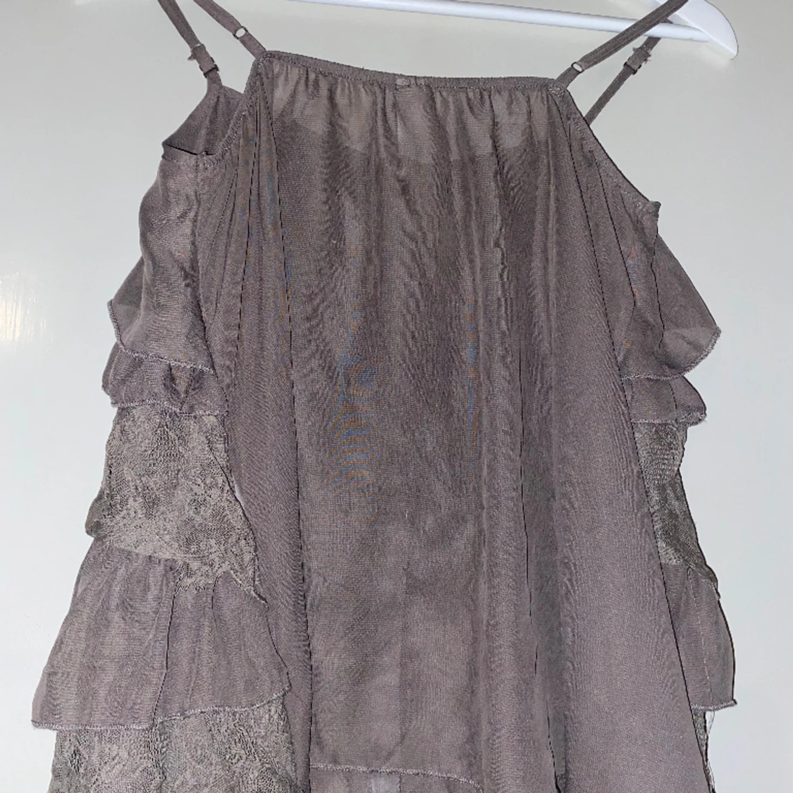 genomskinligt vila topp - 90