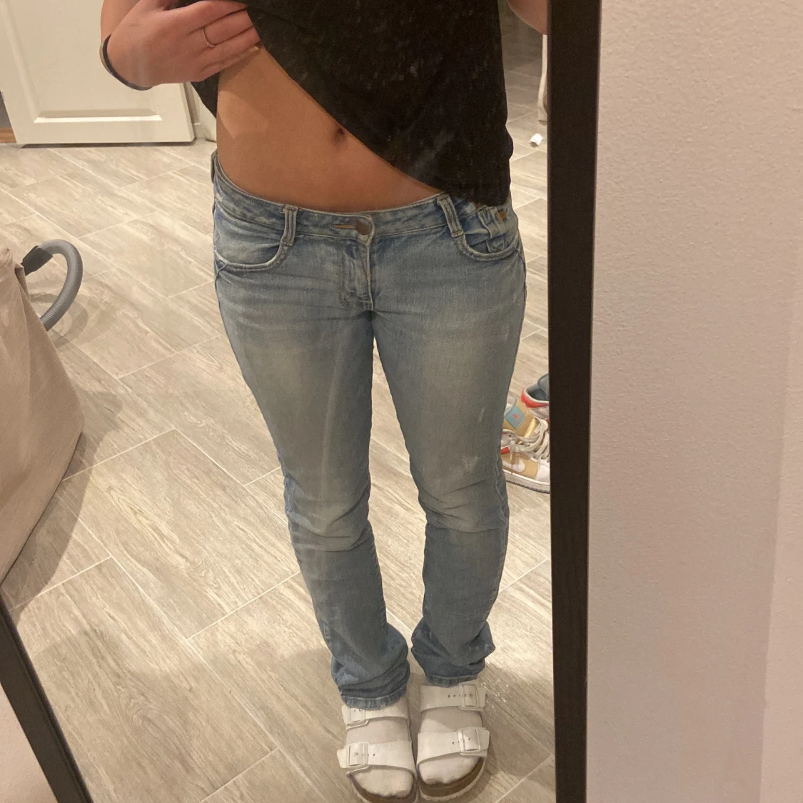 Lågmidjade jeans - 90