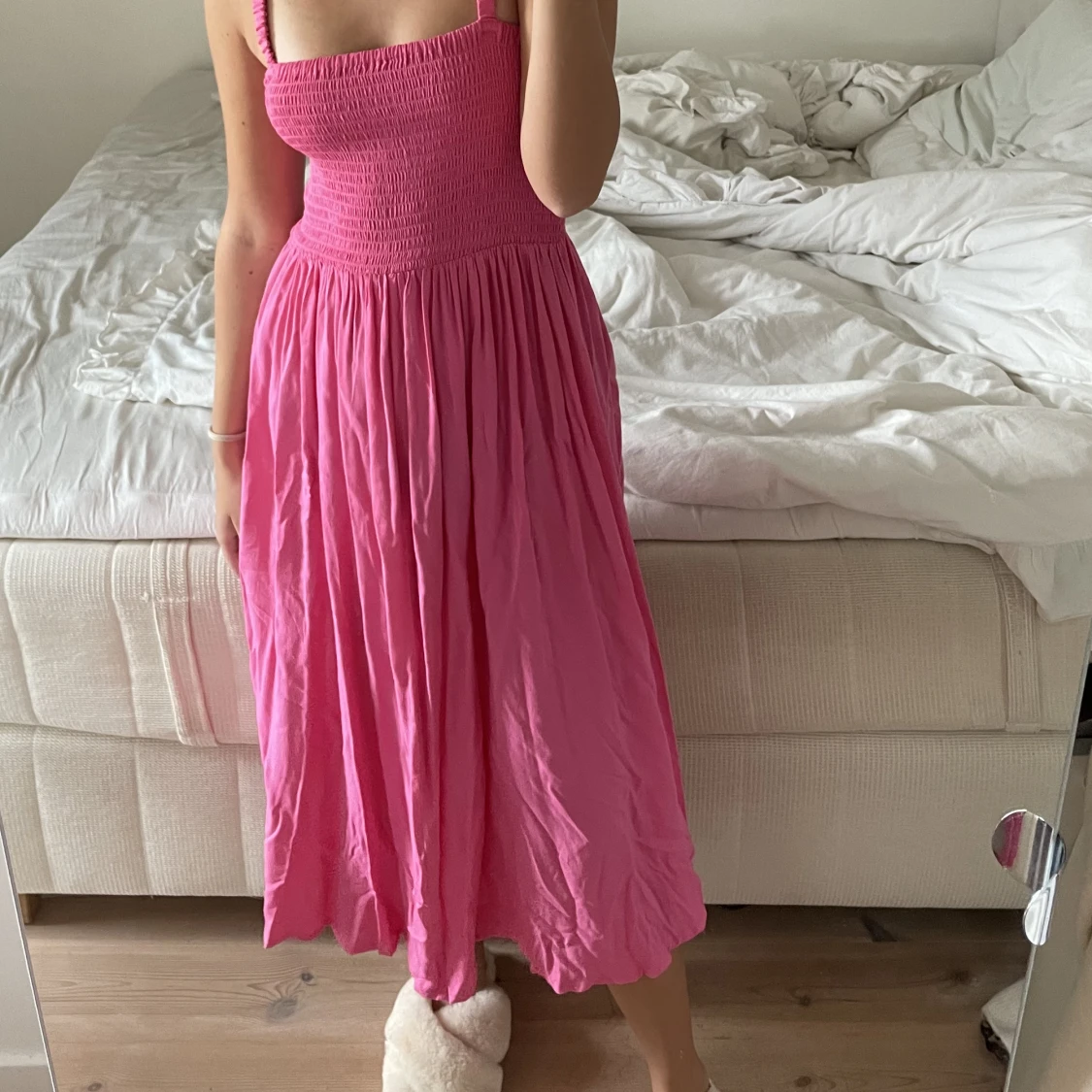 Rosa/ cerise klänning