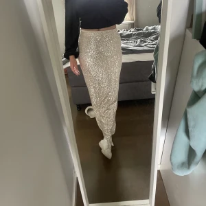 Kjol - Glittrig kjol från Gina men köpt i nyskick på Sellpy 