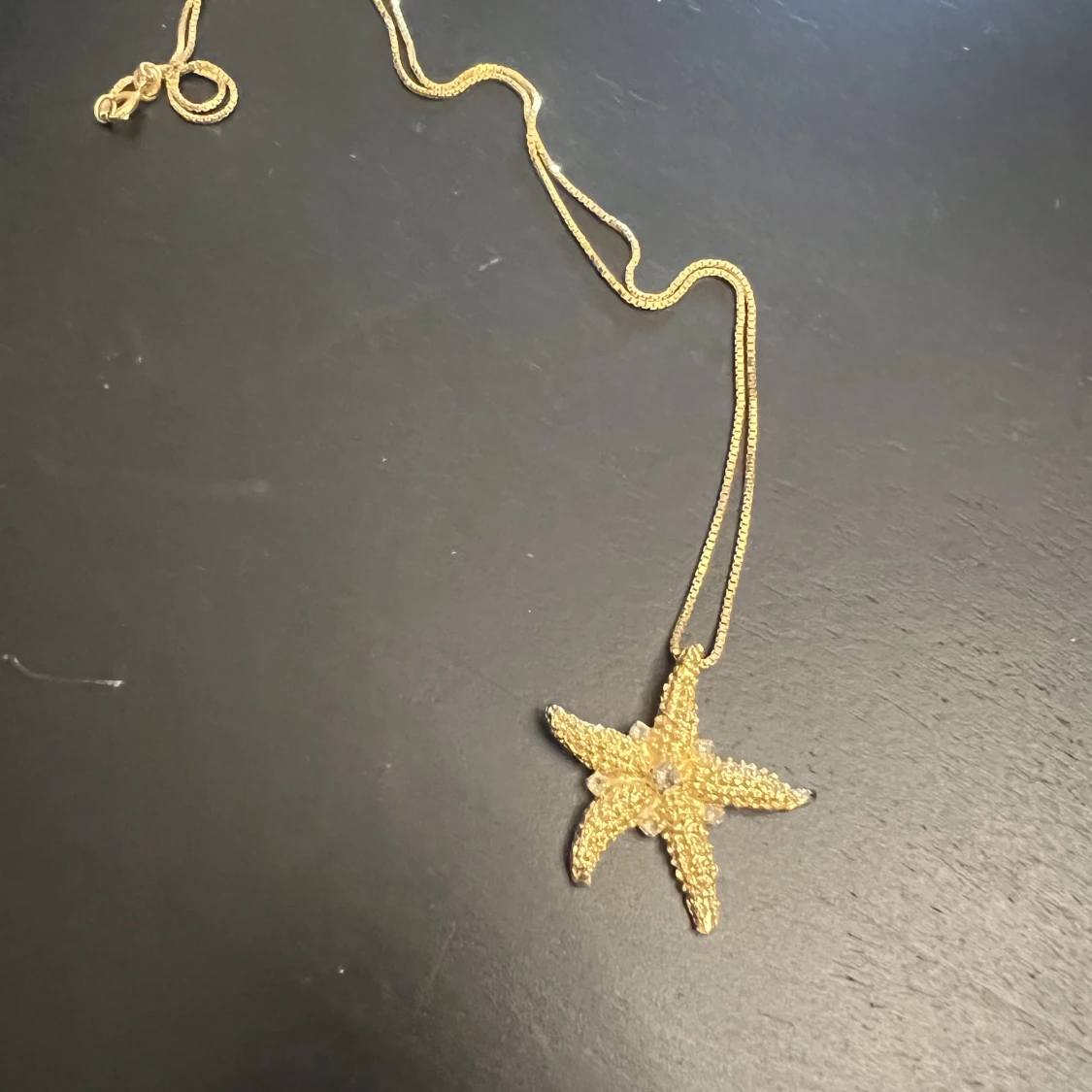 Guld halsband sjöstjärna