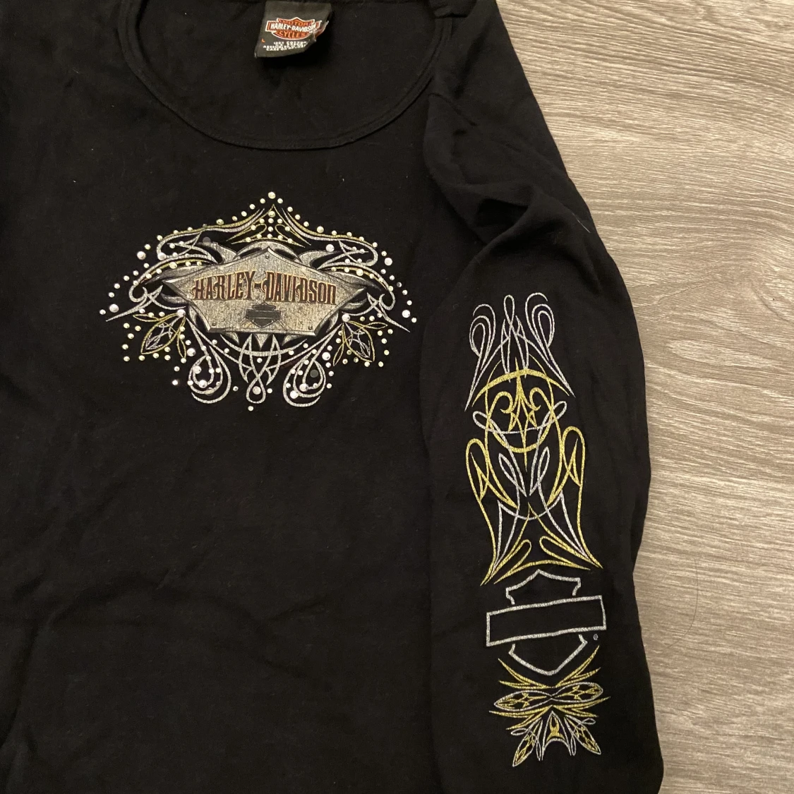 Harley Davidsson långärmad  - 90