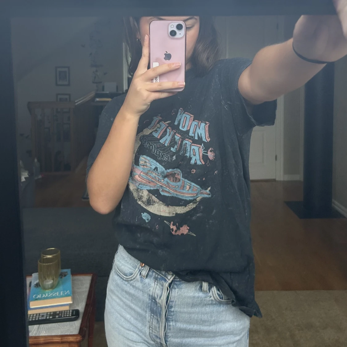 T-shirt med tryck - 91