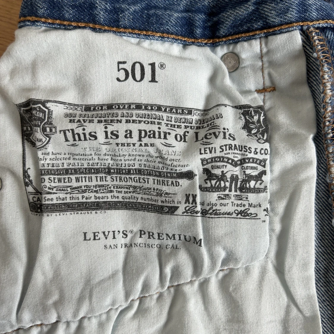 Jeans shorts från Levis  - 91