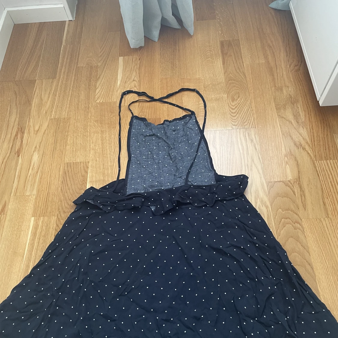 Mörk blå klänning  - 90