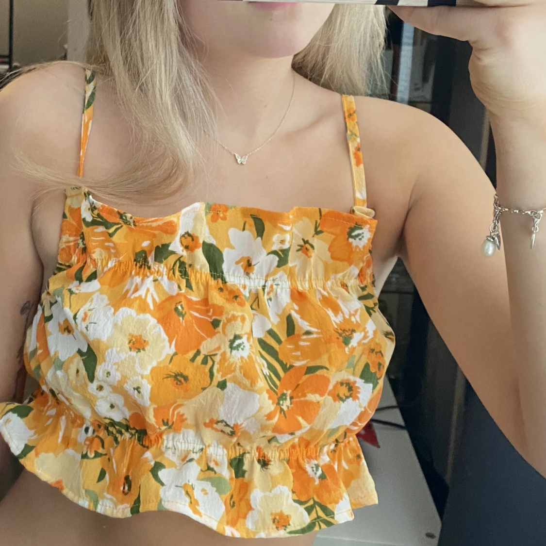 Gullig sommartopp  - 90