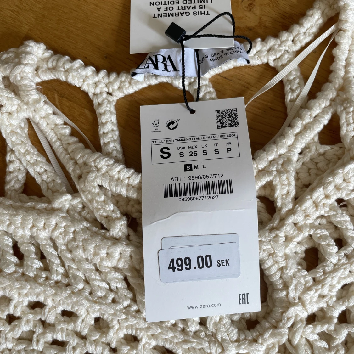 Stickad Zara linne - 91