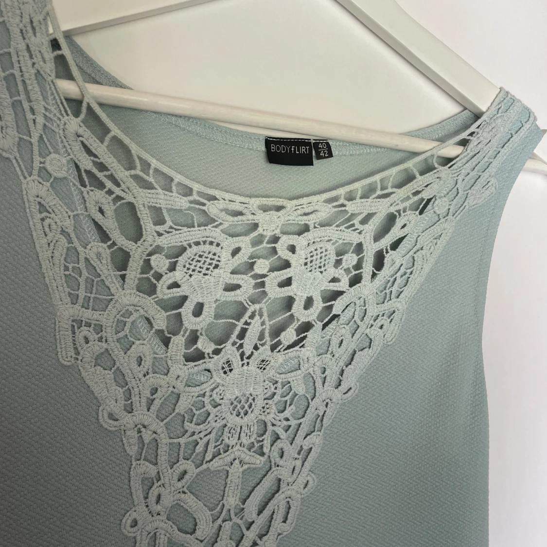 Blå finklänning - 90