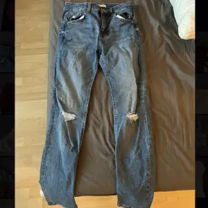 Skinny jeans denim high waist i storlek EUR 36