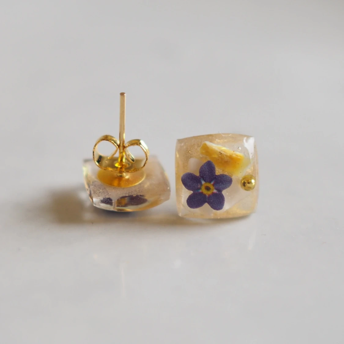 Flower earrings - 91