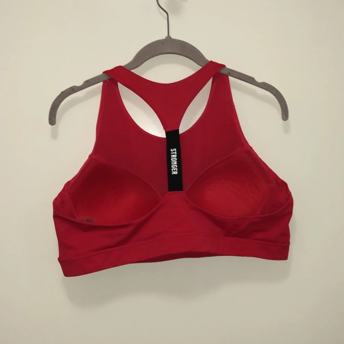 Röd sportbh  - 90