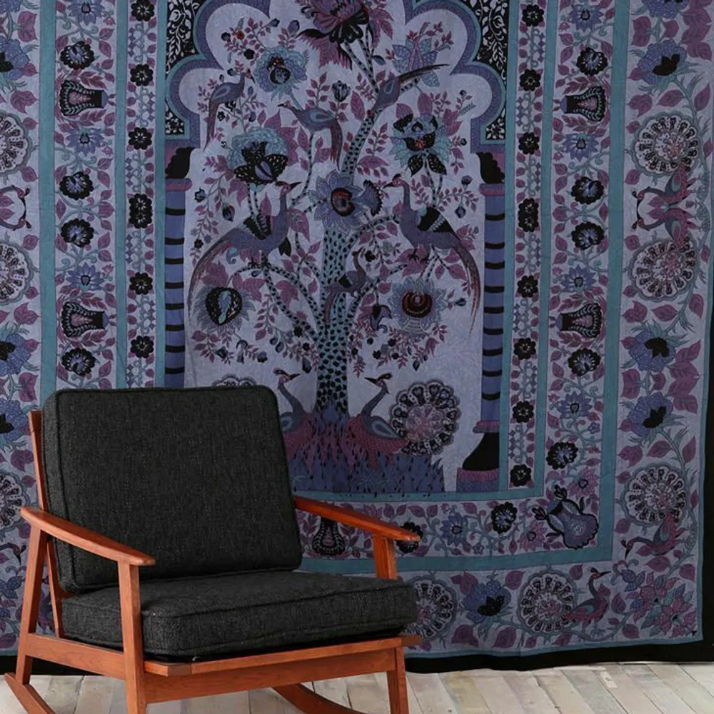 Purple tree of life tapestry from urban outfitters 84