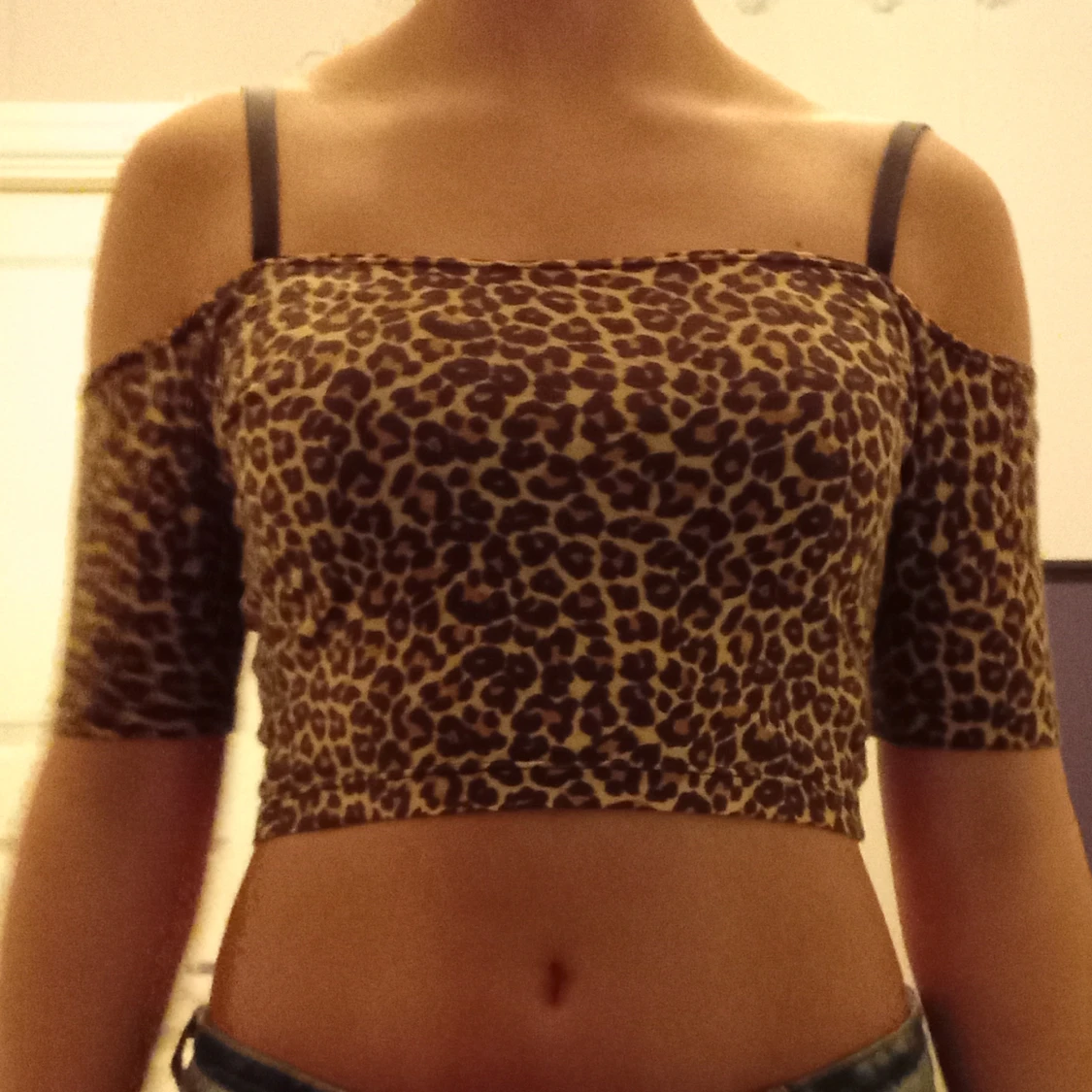 Leopard topp - 90