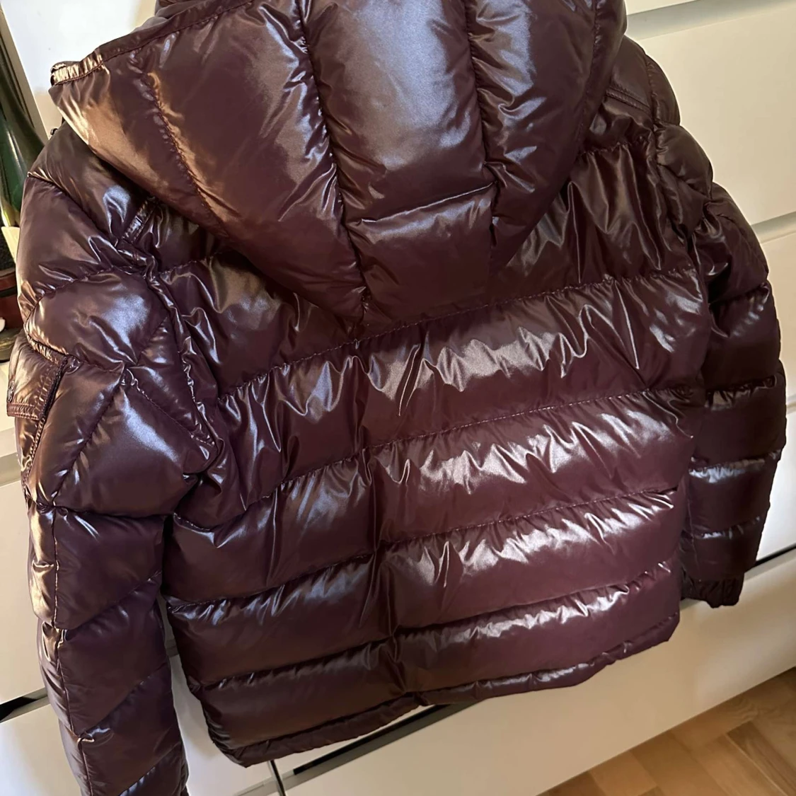 Moncler vinröd jacka - 91