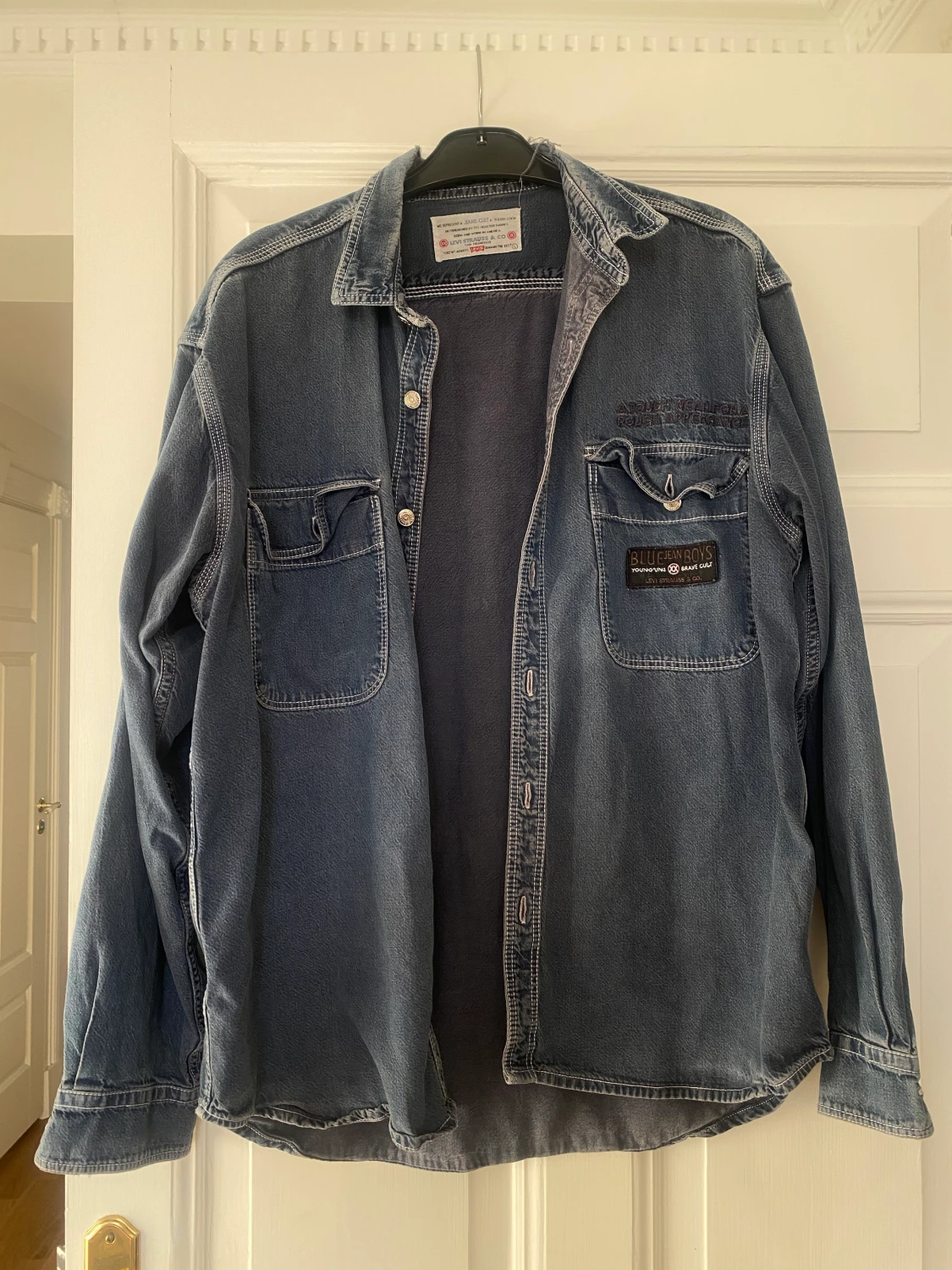 Levis jeansskjorta/jacka - 90