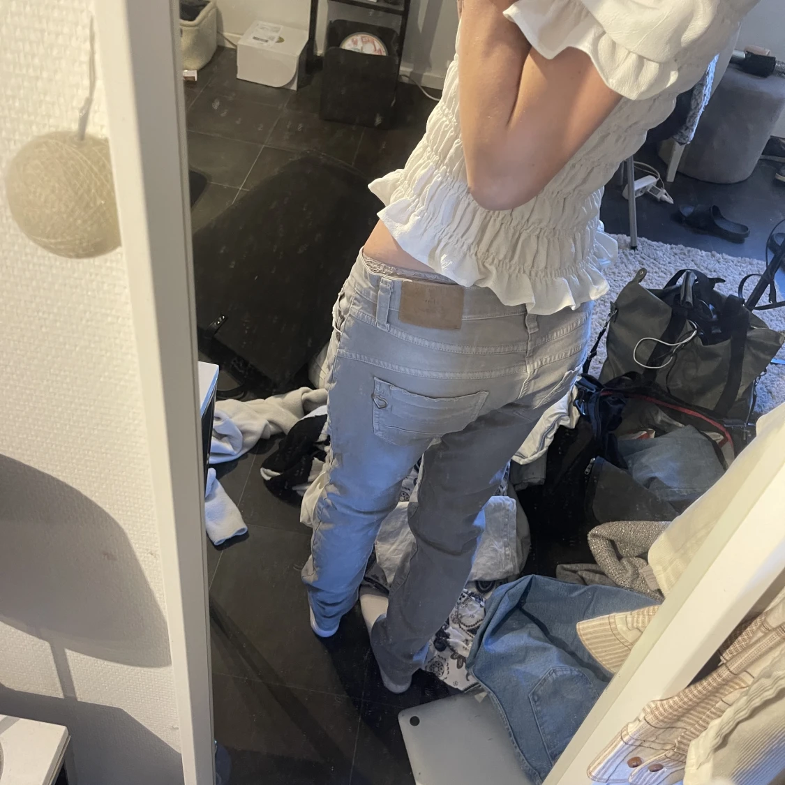 Lågmidjade jeans - 91