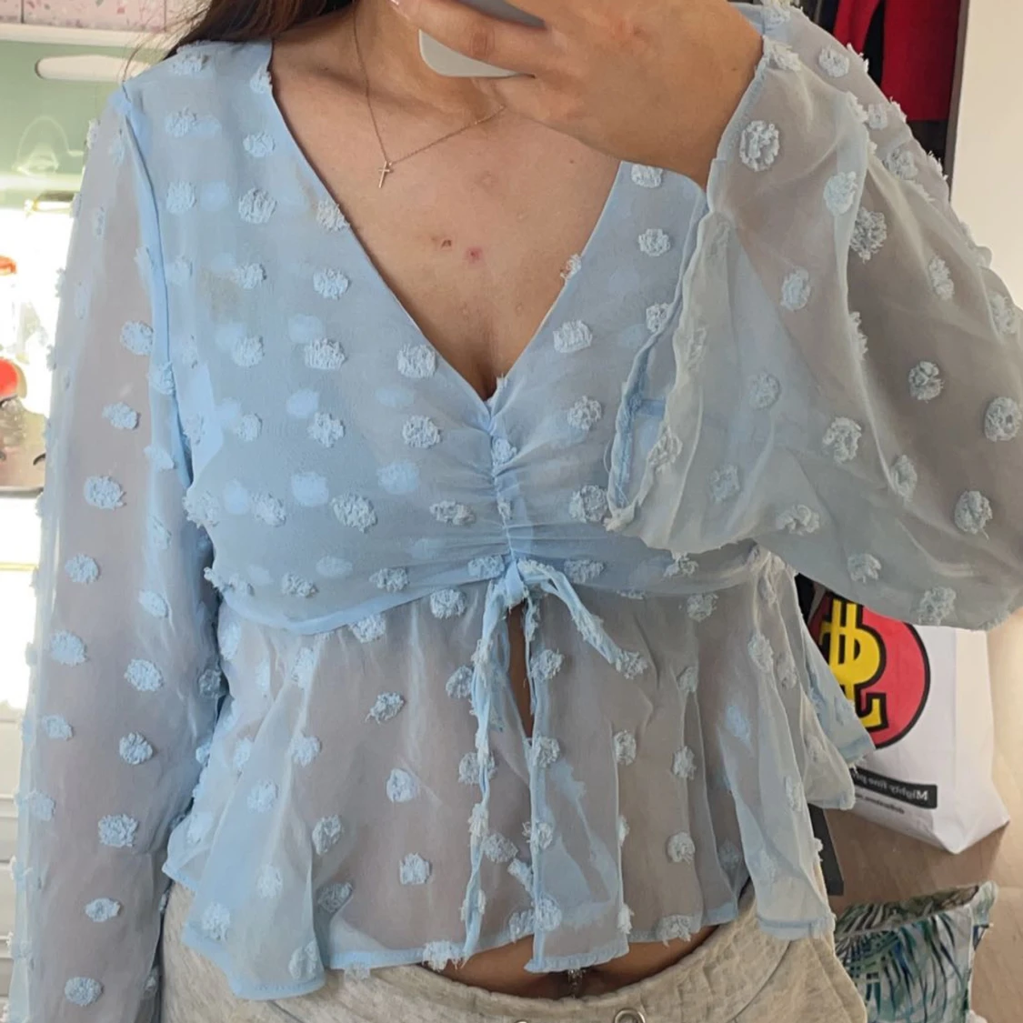 Fin sommarblus  - 90