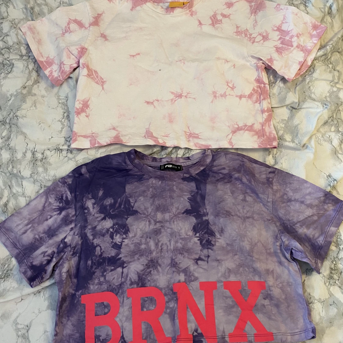 2 st tiedye oversize magtröjor Gina new yorker s 158/164