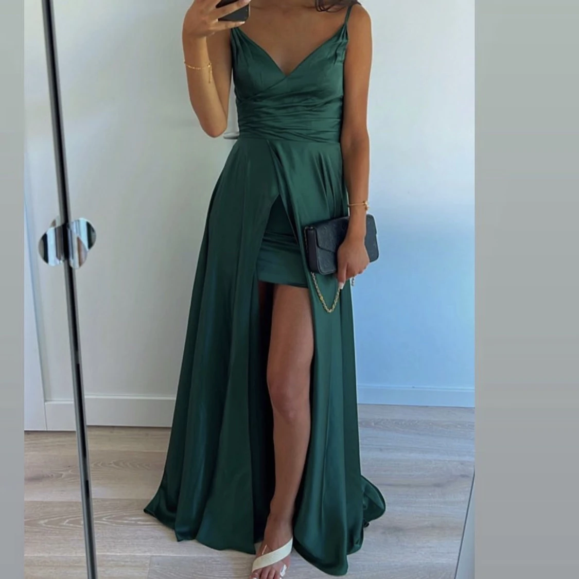 Grön festklänning 💚