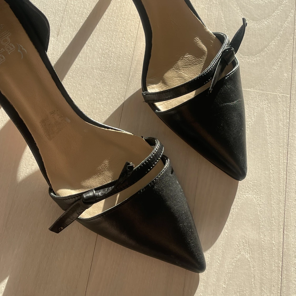 Kort klacksko vintage  - 90