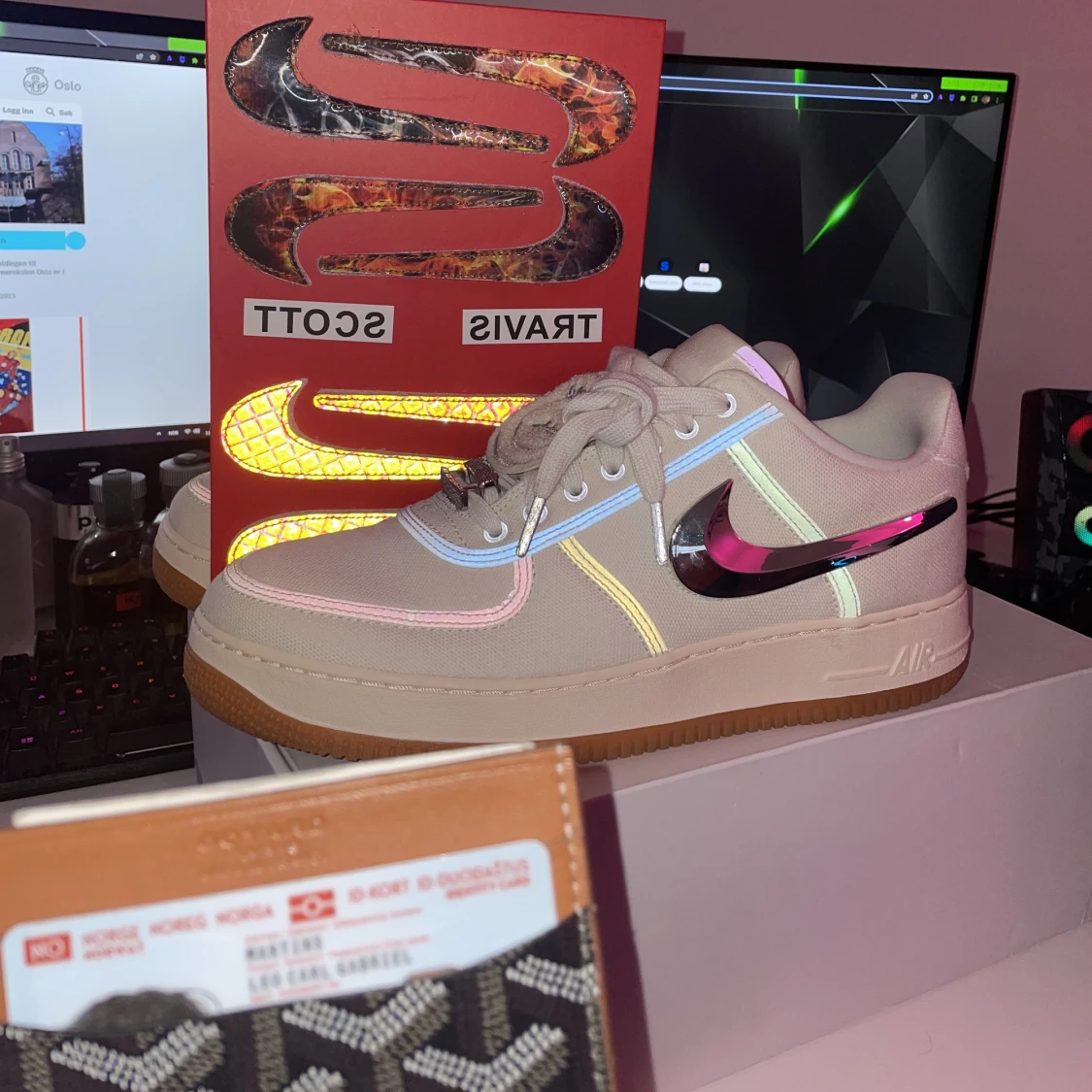 Travis Scott Air Force 1 Sail