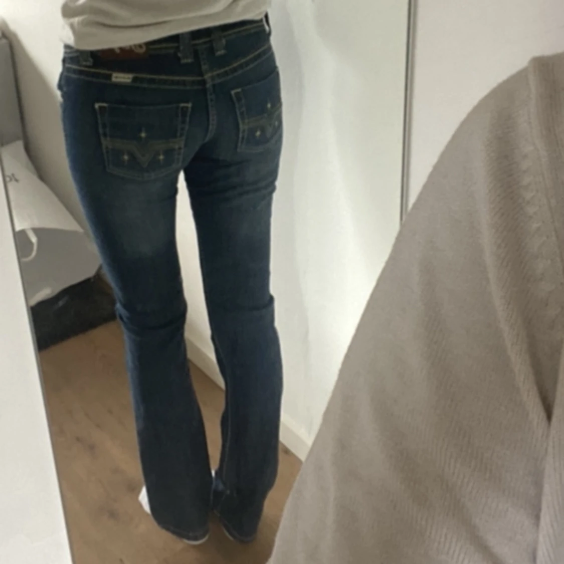 Lågmidjade jeans