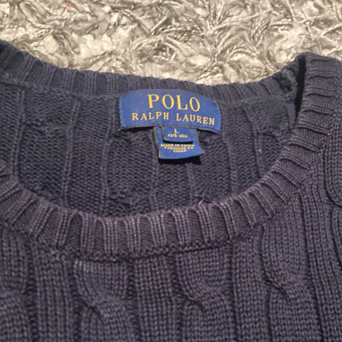 Kabelstickad raplh lauren - 91